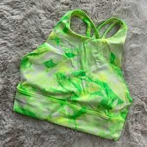 Lululemon | Energy Bra High Neck Long Line Shibori *Medium Support B-D